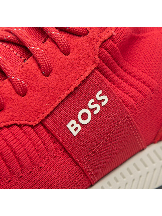BOSS Boss Sneakersy Titanium 50470596 10232616 01 Červená