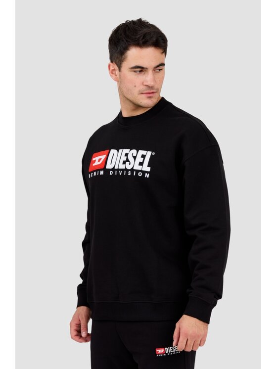 Diesel Diesel Sweter 26034 Czarny Comfort Fit