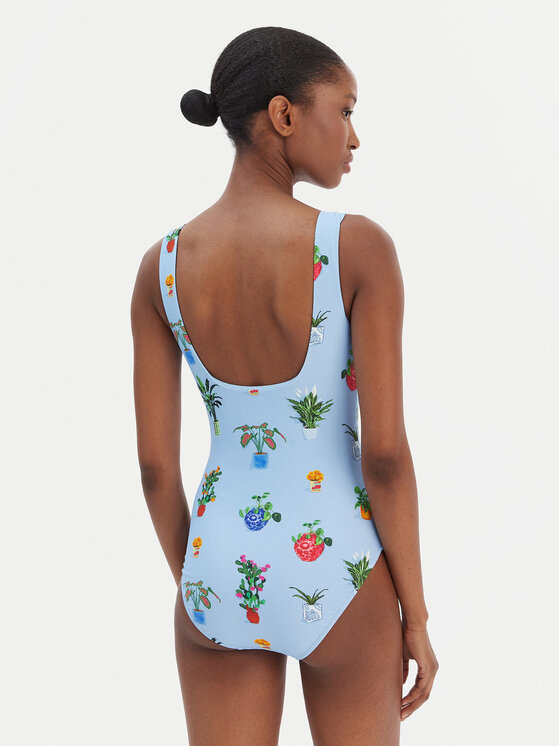 Seafolly Seafolly Kupaći kostim Playa Bonita 11098DD287 Svijetloplava