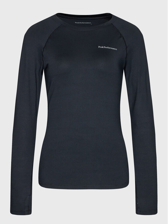 Peak Performance Peak Performance Koszulka techniczna Spirit Crew G77919020 Czarny Regular Fit