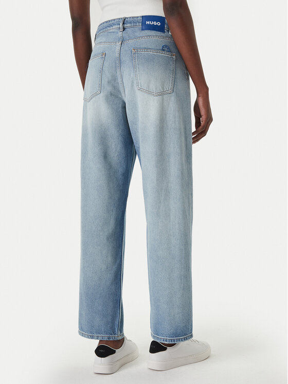 HUGO HUGO Jeansy 50561548 Modrá Regular Fit