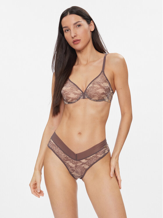 Gossard Gossard Бюстгальтер бралетт Glossies Snake 13011 Сірий