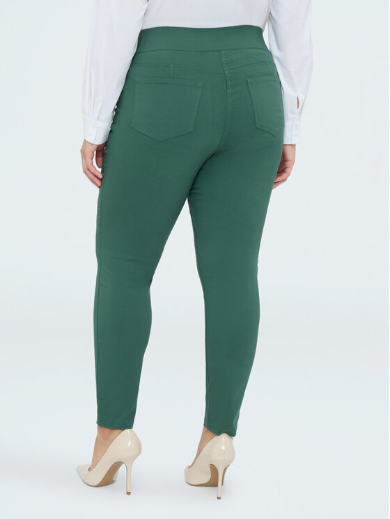 Fiorella Rubino Fiorella Rubino Spodnie materiałowe P700L002309N035 Zielony Regular Fit