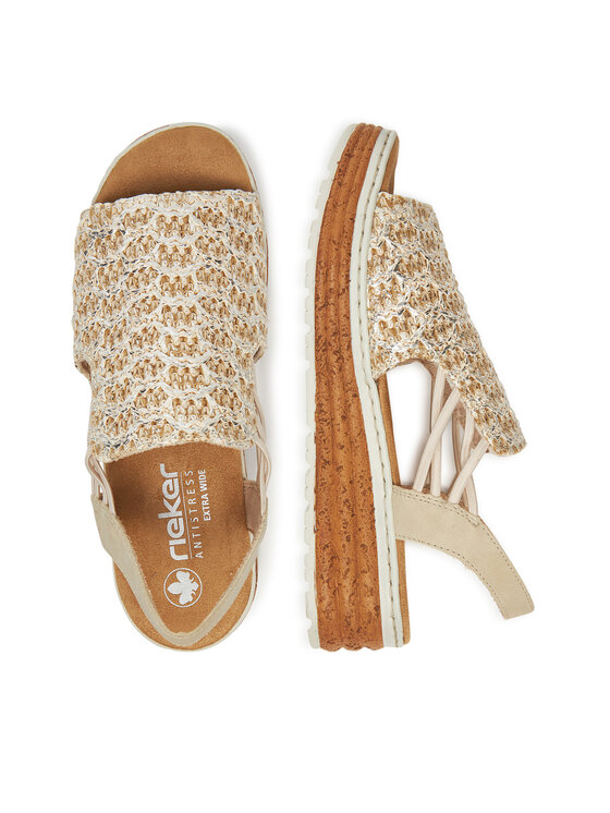 Rieker Rieker Sandalen 62741-60 Beige