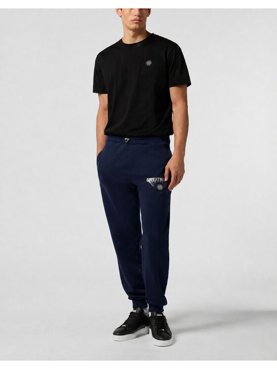PHILIPP PLEIN PHILIPP PLEIN Spodnie dresowe 25999 Granatowy Jogger Fit