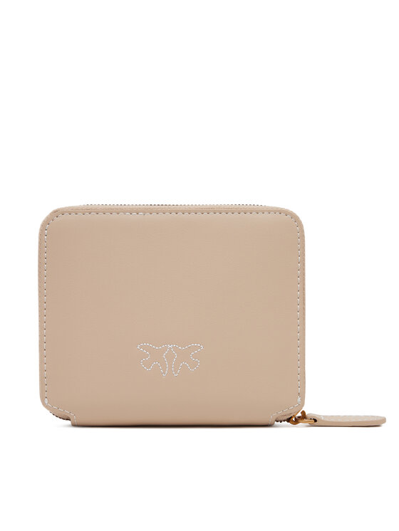 PINKO PINKO Didelė Moteriška Piniginė Taylor Zip Around PE 25 PCPL 100249 A2AN Smėlio