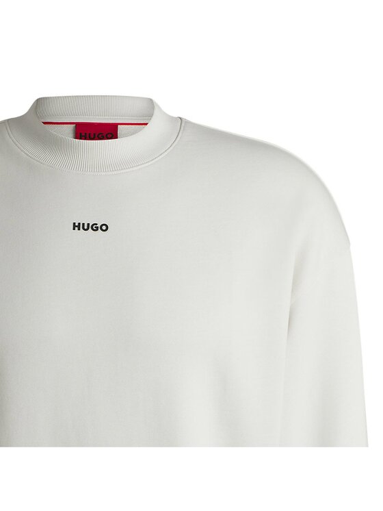 HUGO Hugo Sweter 27000 Biały Casual Fit