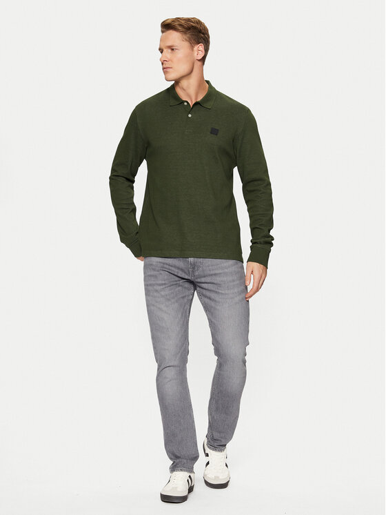 s.Oliver s.Oliver Polo 2153475 Zelena Regular Fit