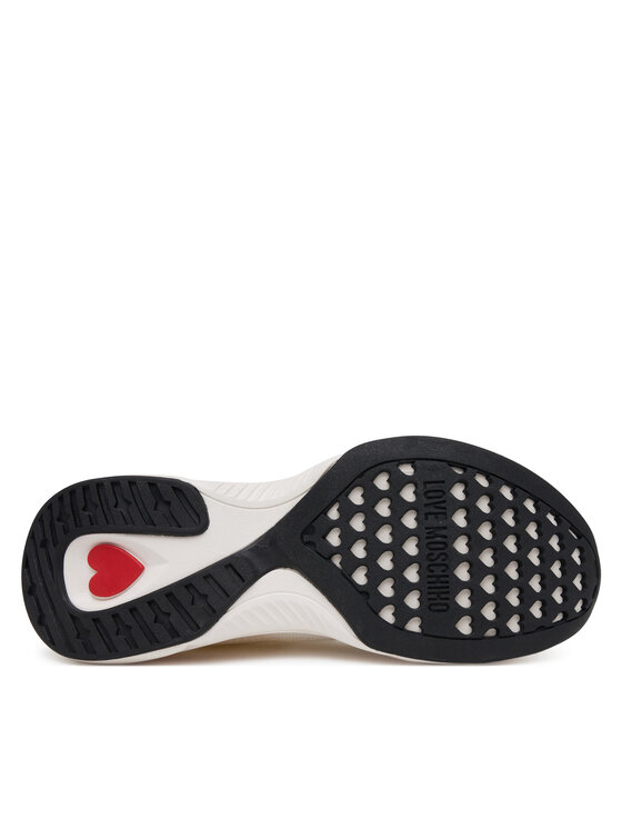 LOVE MOSCHINO LOVE MOSCHINO Sneakersy JA15485G0MIYZ100 Biały