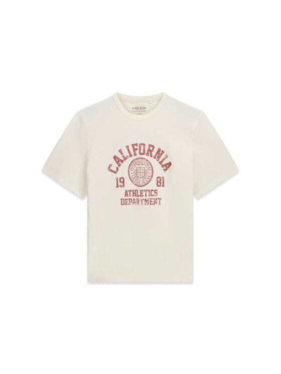 Guess Guess T-Shirt 183245 Bílá Classic Fit
