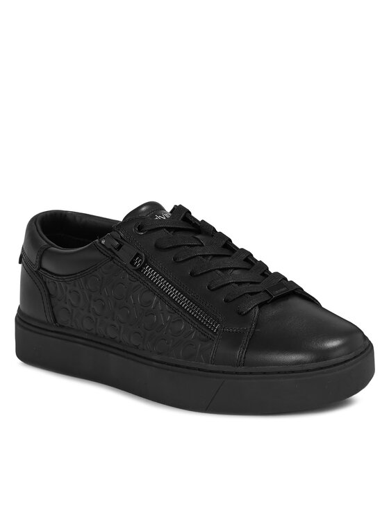 Calvin Klein Sneakers Low Top Lace Up W/Zip Mono HM0HM01188 