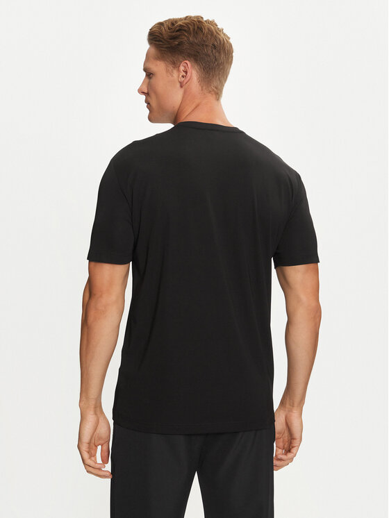 EA7 Emporio Armani EA7 Emporio Armani T-Shirt 8NPT16 PJRGZ 1200 Czarny Regular Fit