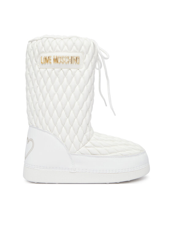 LOVE MOSCHINO LOVE MOSCHINO Cizme de zăpadă JA24312G0PISQ100 Alb