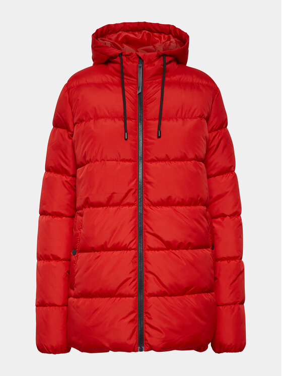 Fransa Fransa Žieminė striukė 20612164 Raudona Regular Fit