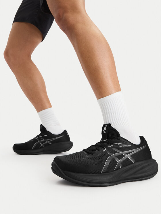 Asics Asics Παπούτσια για Τρέξιμο Gel-Cumulus 28 1011C143 Μαύρο