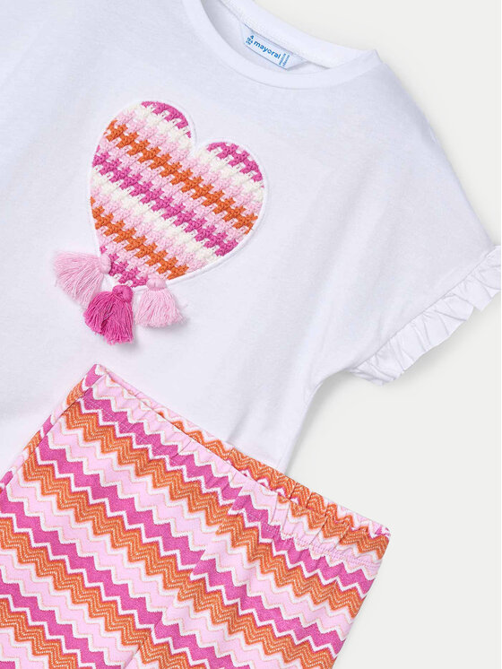 Mayoral Mayoral Completo T-shirt e leggings 3709 Multicolore Regular Fit
