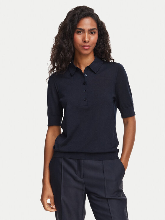 BOSS BOSS Polo Fidenka 50545015 Tamnoplava Regular Fit