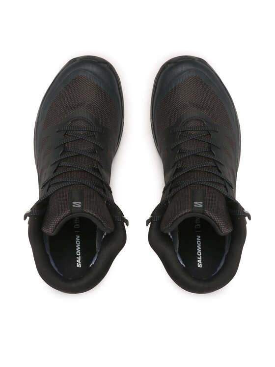 Salomon Salomon Παπούτσια πεζοπορίας Outrise Mid Gtx L47143500 Μαύρο