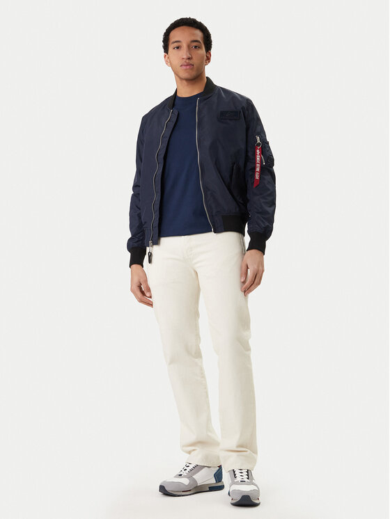 Alpha Industries Alpha Industries Geacă bomber MA-1 TTC Two Tone 126101 Bleumarin Regular Fit
