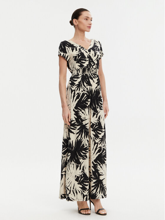 Morgan Morgan Rochie de vară 251-RAROS Bej Regular Fit