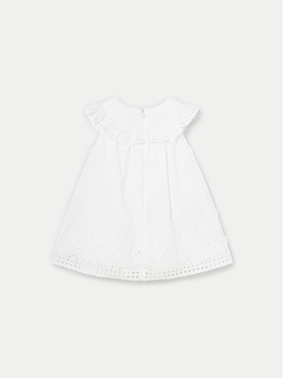 Mayoral Mayoral Sommerkleid 1915 Weiß Regular Fit