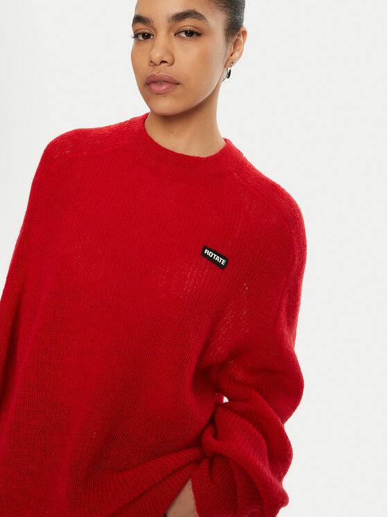 ROTATE ROTATE Pulover 113769 Roșu Regular Fit