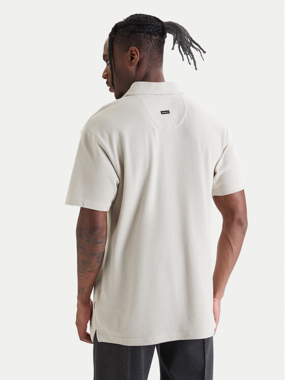 Quiksilver Quiksilver Polo Mw Pique Polo EQYKT04392 Beige Regular Fit