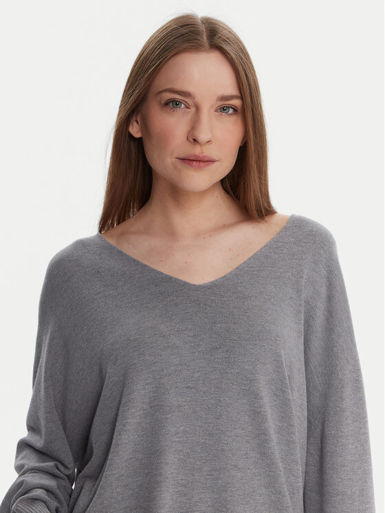 Kontatto Kontatto Maglione 3M0815C Grigio Relaxed Fit