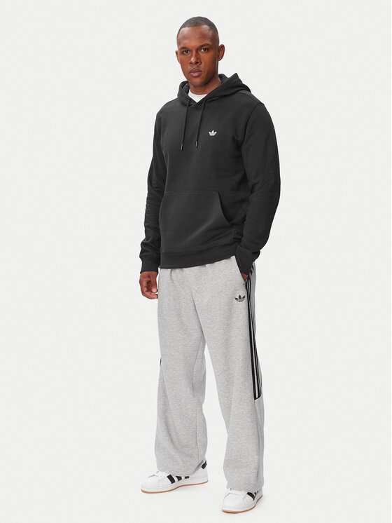 adidas adidas Mikina Trefoil Essentials KS8920 Černá Regular Fit