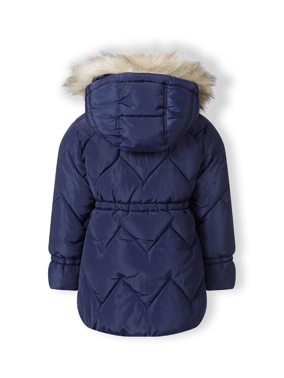 minoti minoti Kurtka zimowa 32COAT172 Granatowy Longline Fit