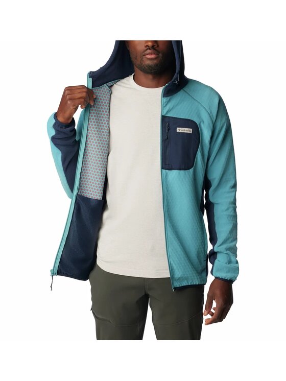 Columbia Columbia Bluza 205408 Niebieski Regular Fit