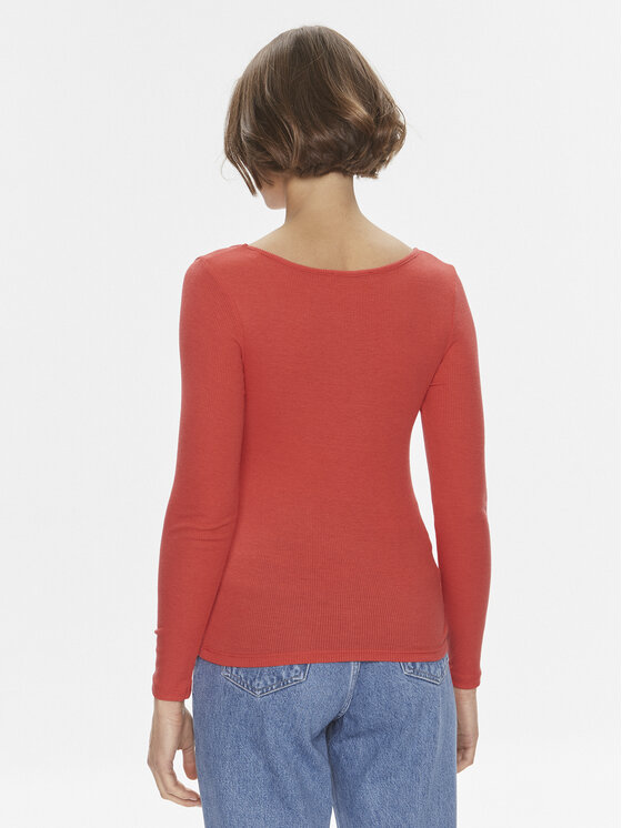Pepe Jeans Pepe Jeans Blusa Huala PL505755 Rosso Slim Fit