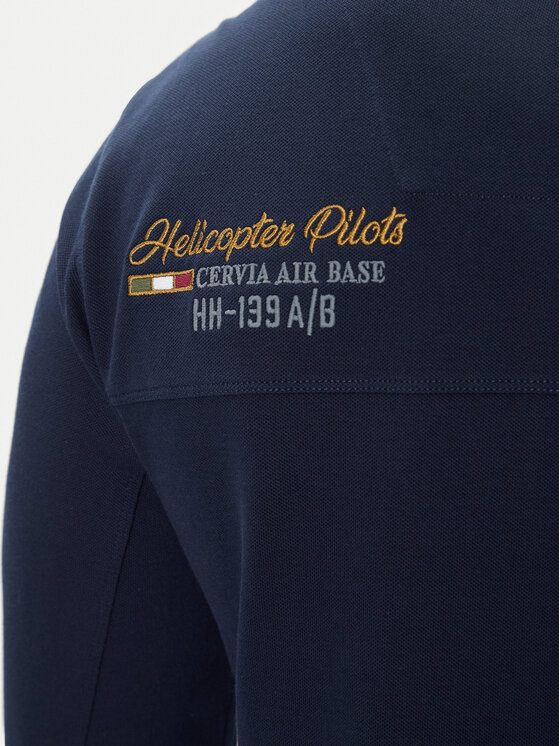 Aeronautica Militare Aeronautica Militare Polo 252PO1896UP00173 Tamnoplava Regular Fit