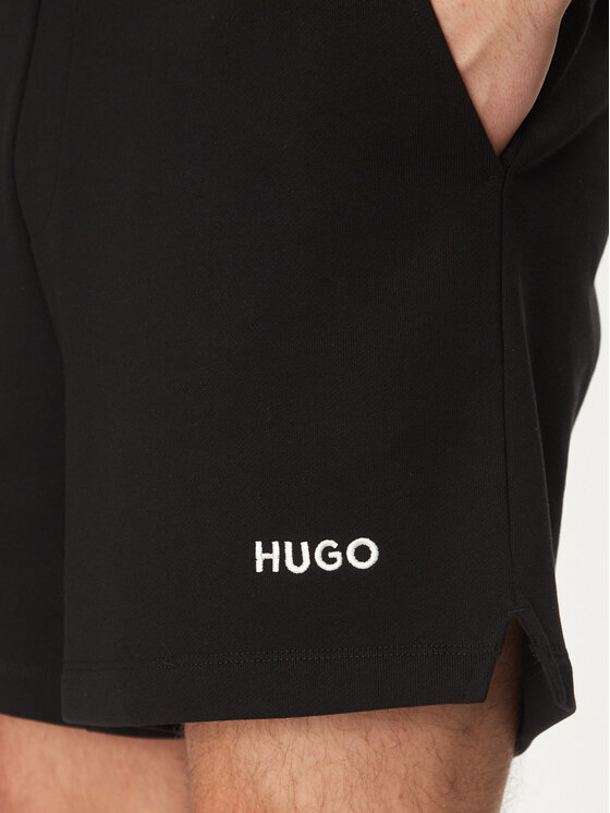 HUGO HUGO Pantaloni scurți sport Dulasho 50534677 Negru Relaxed Fit
