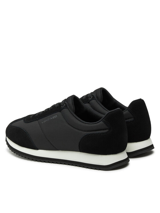 Calvin Klein Calvin Klein Sneakers Low Top Lace Up Mix HM0HM01667 Schwarz