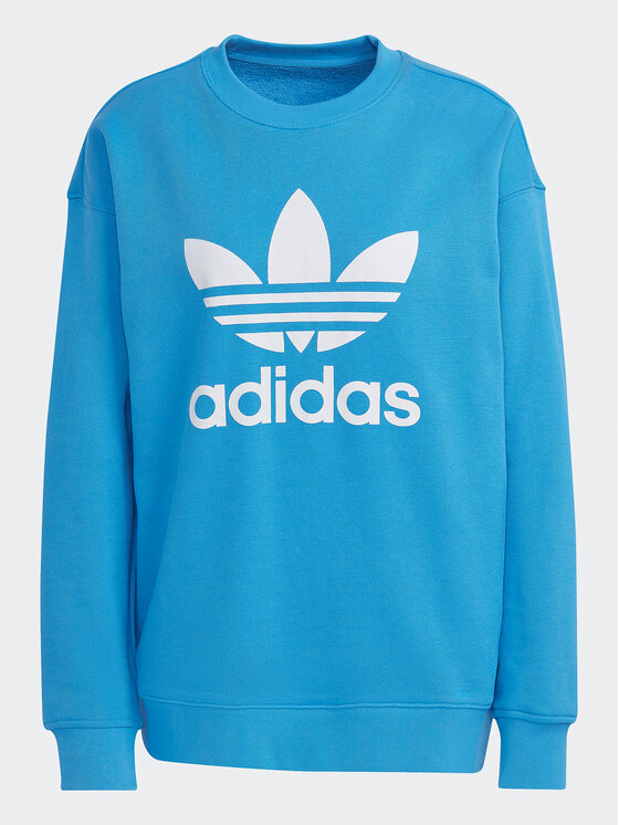 adidas adidas Pulóver Treofil Crew HL6677 Kék Regular Fit