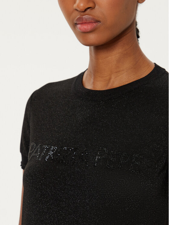 Patrizia Pepe Patrizia Pepe Blusa 8K0278/K128-K250 Nero Regular Fit
