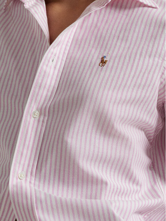 Polo Ralph Lauren Polo Ralph Lauren Košeľa 211941508006 Ružová Slim Fit