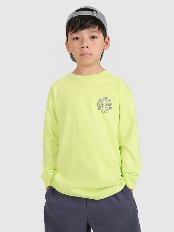4F 4F Longsleeve 4FJWSS25TLONM435-45S Verde Oversize