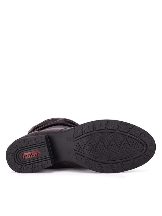 Rieker Rieker Škornji Z9583-35 Bordo rdeča