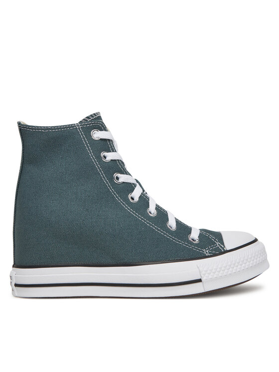 Converse Converse Кецове Chuck Taylor All Star Wedge A13841C Зелен