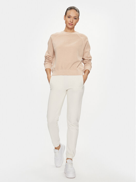 Guess Guess Pulóver Circle W4RQ09 KBPV1 Rózsaszín Regular Fit