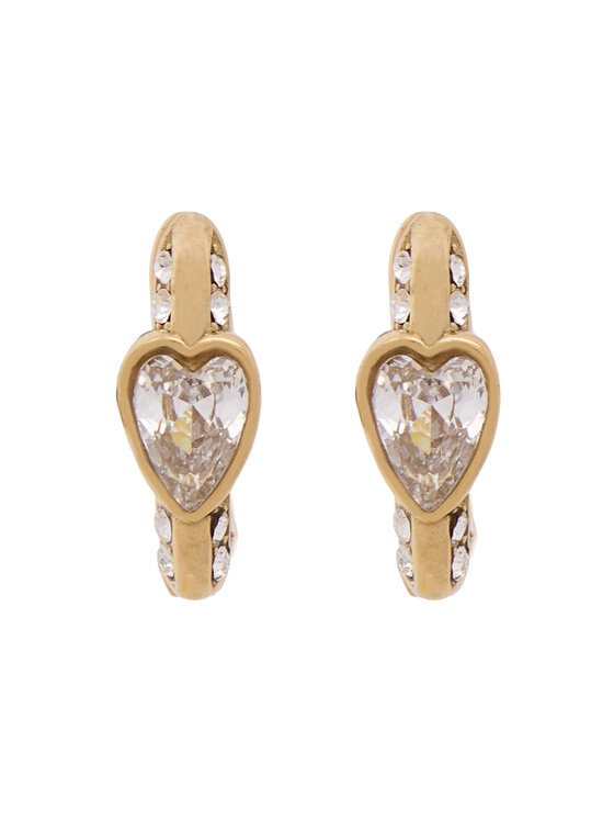 Guess Guess Обици JUBE06 365JW Златист