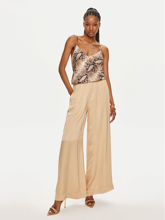 ViCOLO ViCOLO Top TB1387 Rjava Relaxed Fit