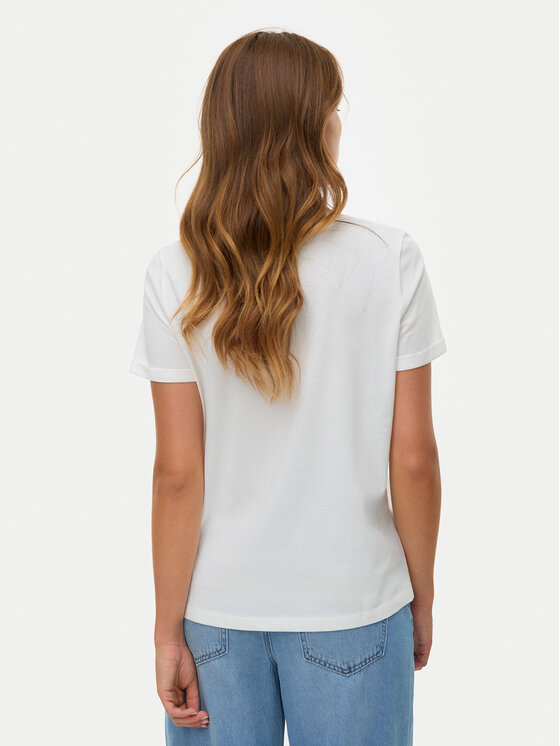 Vero Moda Vero Moda T-särk Ikami 10340181 Valge Regular Fit