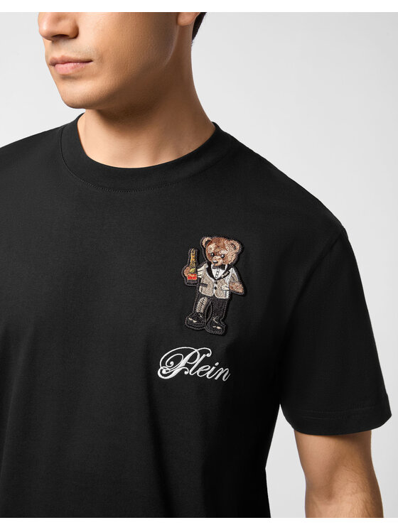 PHILIPP PLEIN PHILIPP PLEIN T-Shirt 27169 Czarny Regular Fit