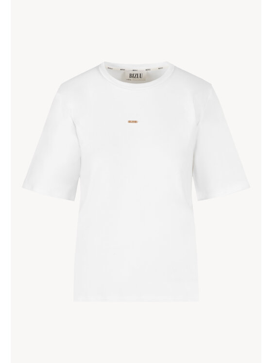 BIZUU BIZUU T-Shirt MELISA Bílá Standard Fit