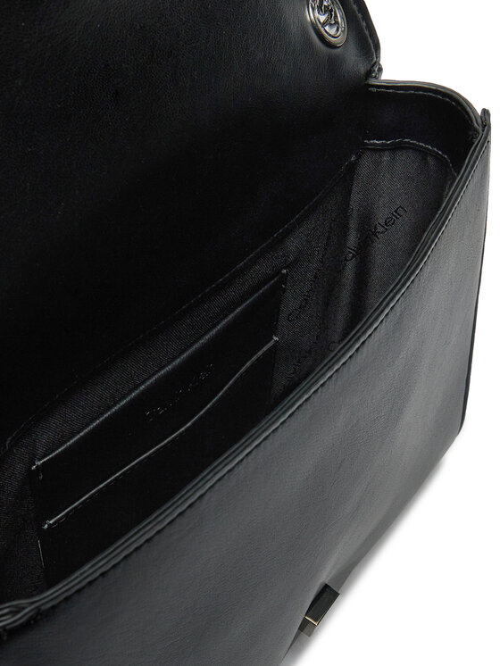 Calvin Klein Calvin Klein Сумка Mini Line Quilt Shoulder Bag K60K613080 Чорний