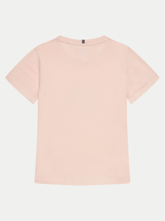Tommy Hilfiger Tommy Hilfiger T-shirt KG0KG07857 D Ružičasta Regular Fit