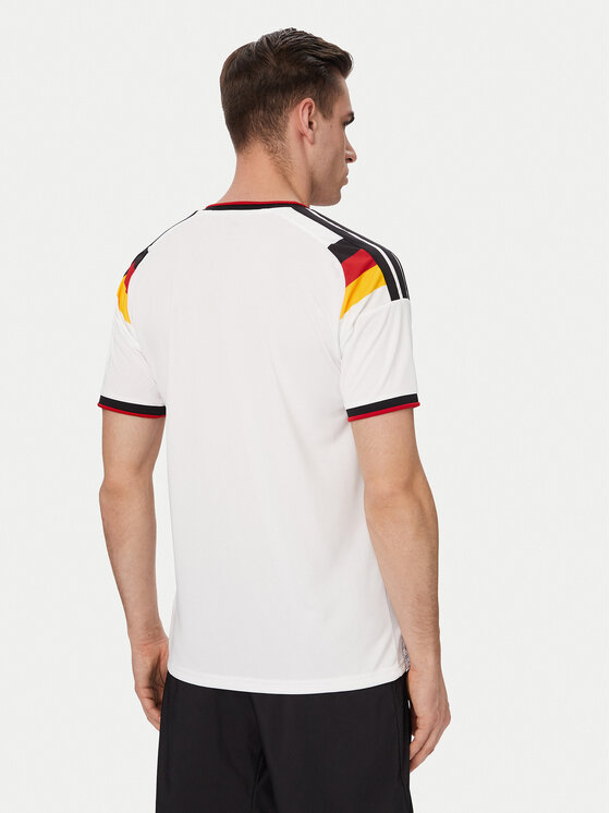 adidas adidas Techniniai marškinėliai Germany 26 Home Replica KD8363 Balta Slim Fit